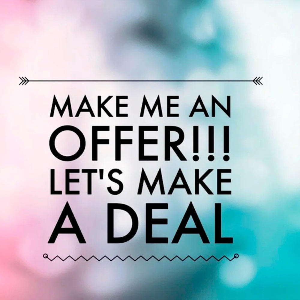 OFFERS WELCOME!!! 💰